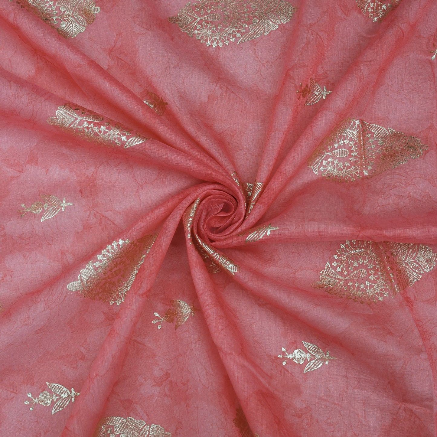 Chanderi Print Fabric