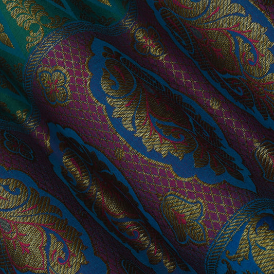 Multi Color Brocade Fabric