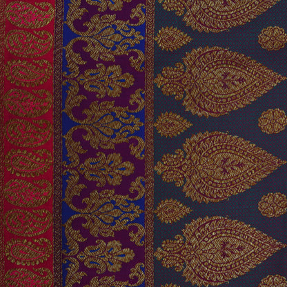 Multi Color Brocade Fabric