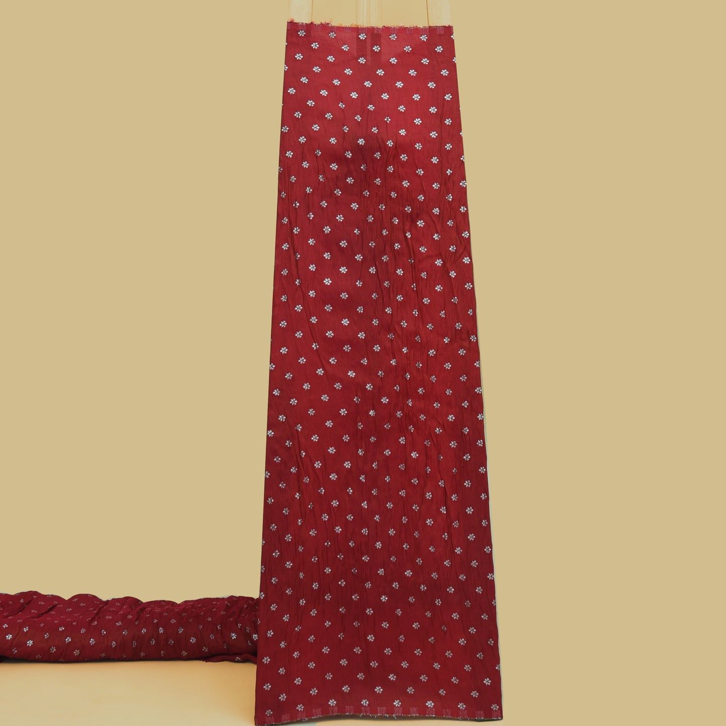 Crush Tissue Booti Fabric