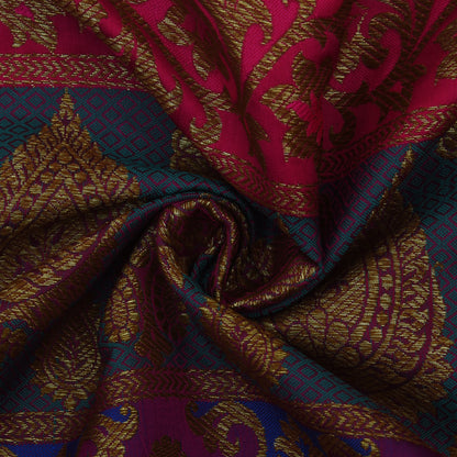 Multi Color Brocade Fabric