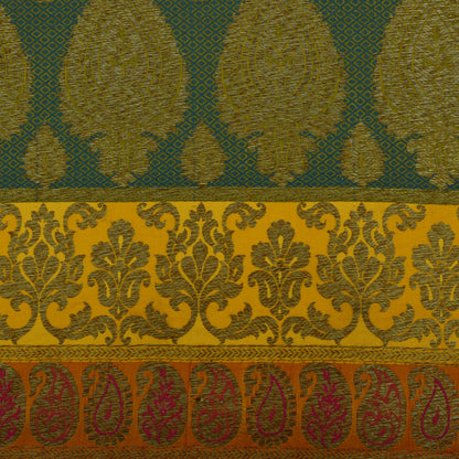 Multi Color Brocade Fabric