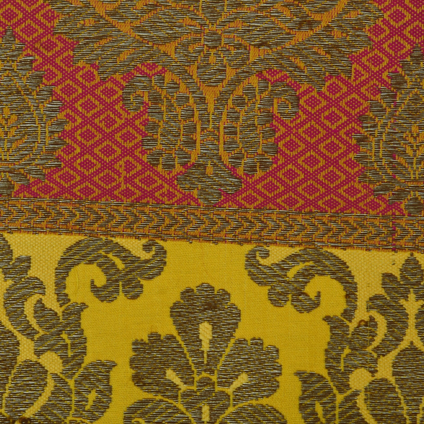 Multi Color Brocade Fabric