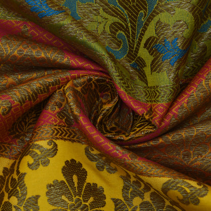 Multi Color Brocade Fabric