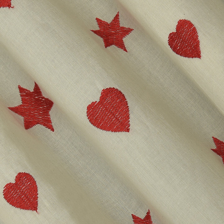 Cotton Embroidery Fabric (Cut Pieces 3Mtr)