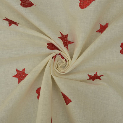 Cotton Embroidery Fabric (Cut Pieces 3Mtr)