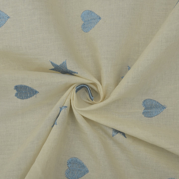 Cotton Embroidery Fabric (Cut Pieces 3Mtr)