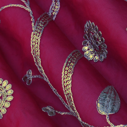 Georgette Embroidery Fabric