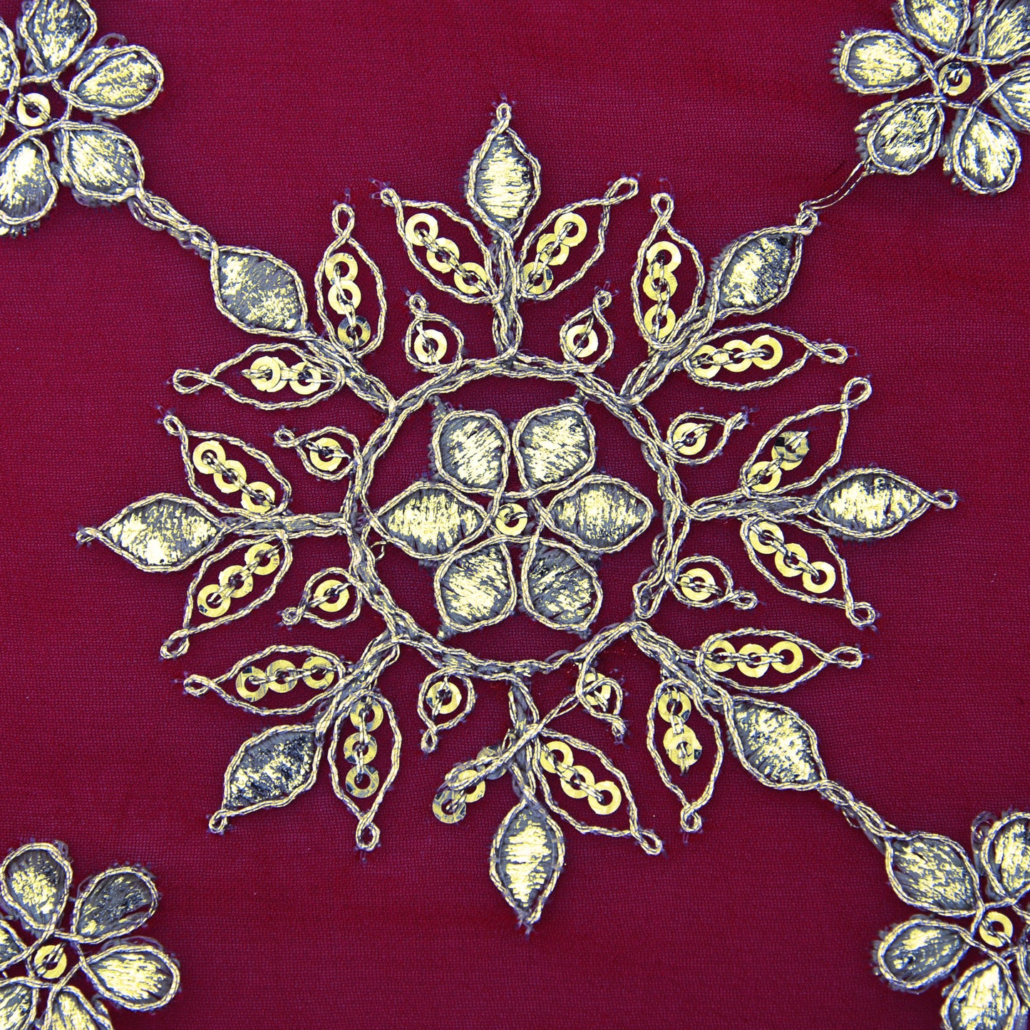 Georgette Embroidery Fabric