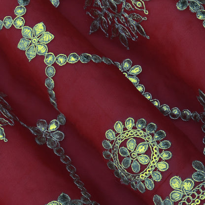 Georgette Embroidery Fabric