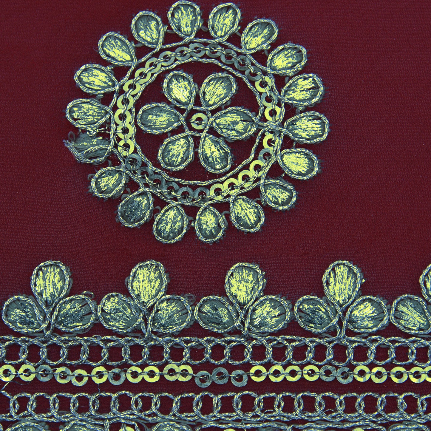 Georgette Embroidery Fabric