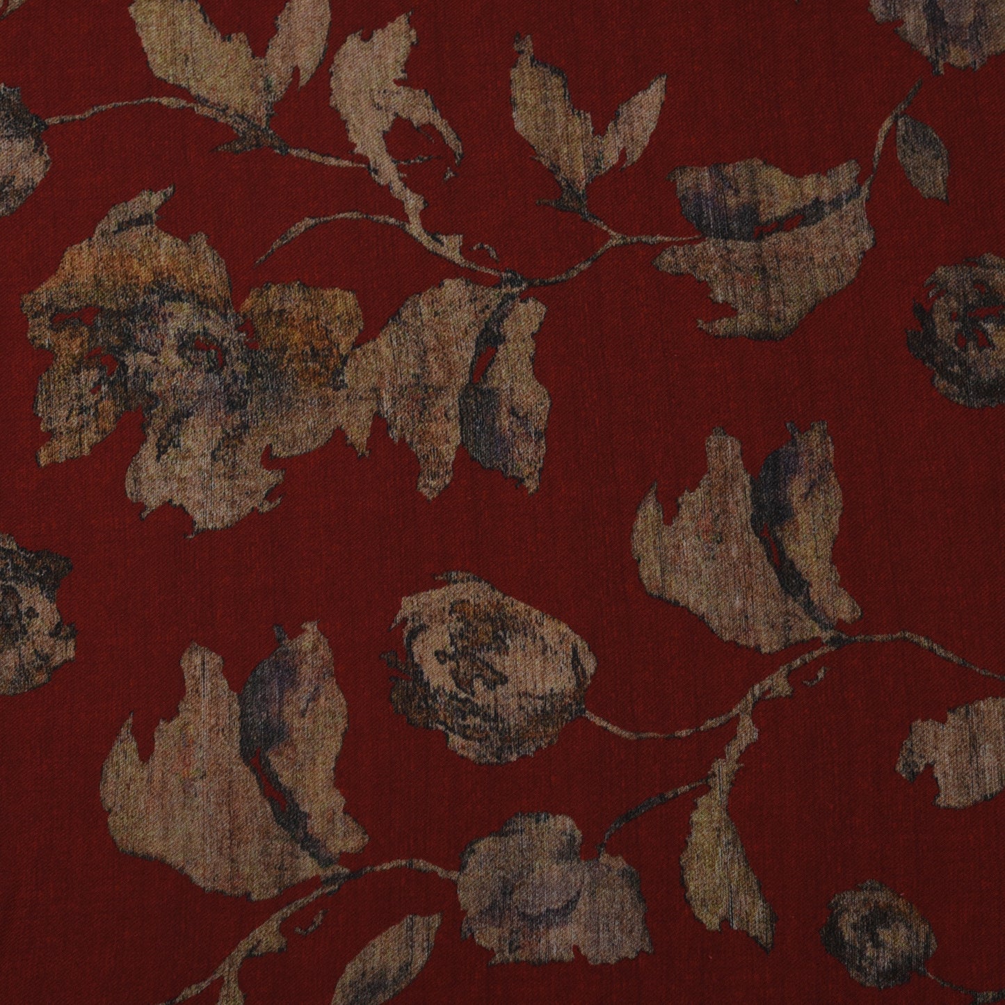 Multicolor Pashmina Print Fabric