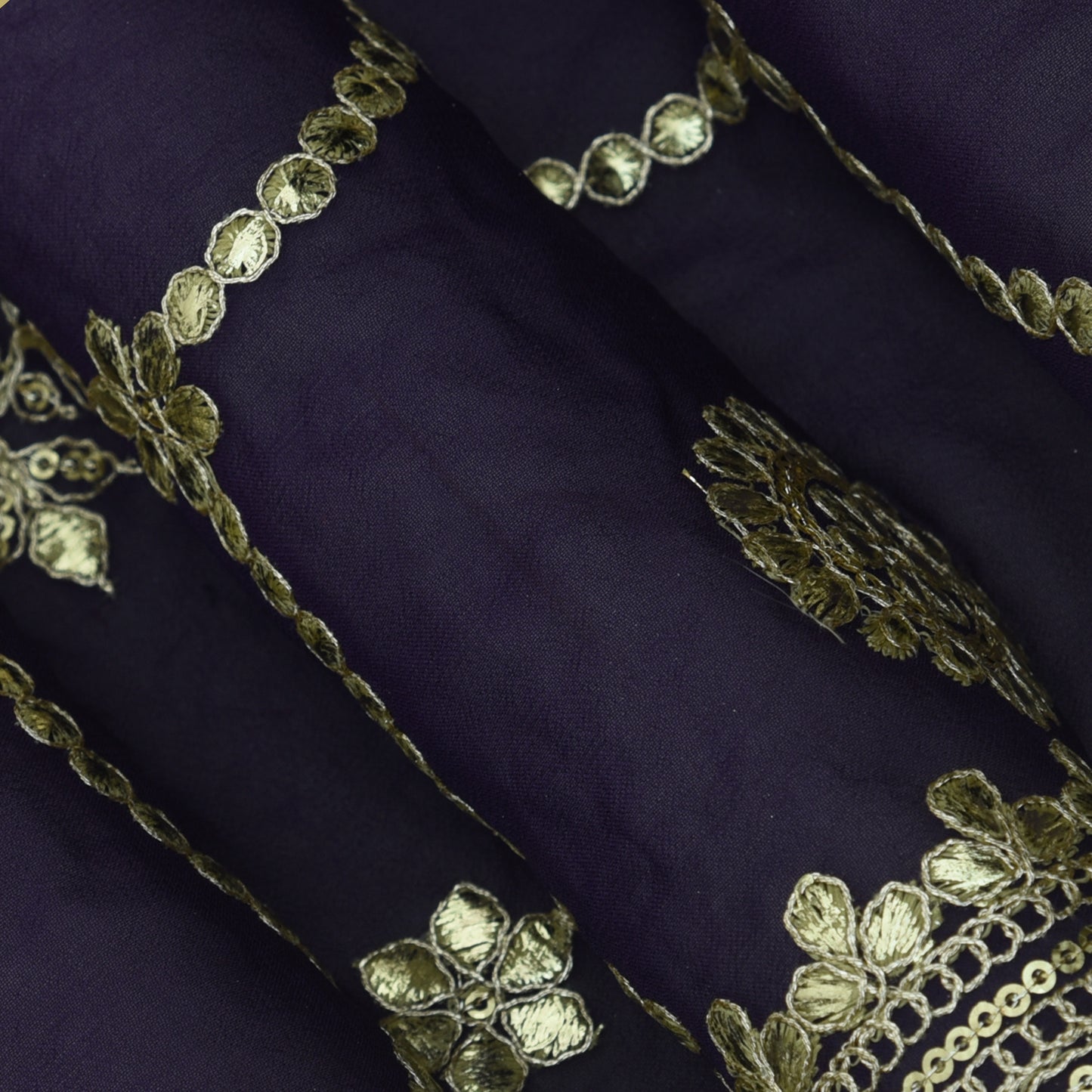 Georgette Embroidery Fabric