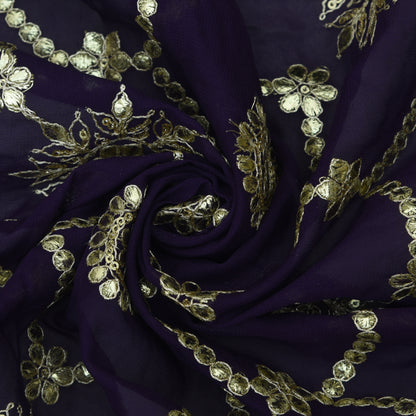 Georgette Embroidery Fabric