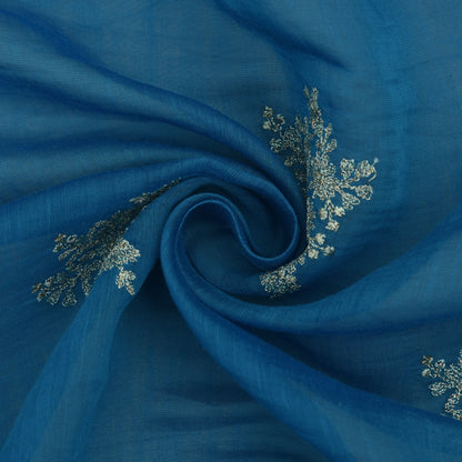 Chanderi Embroidery Fabric