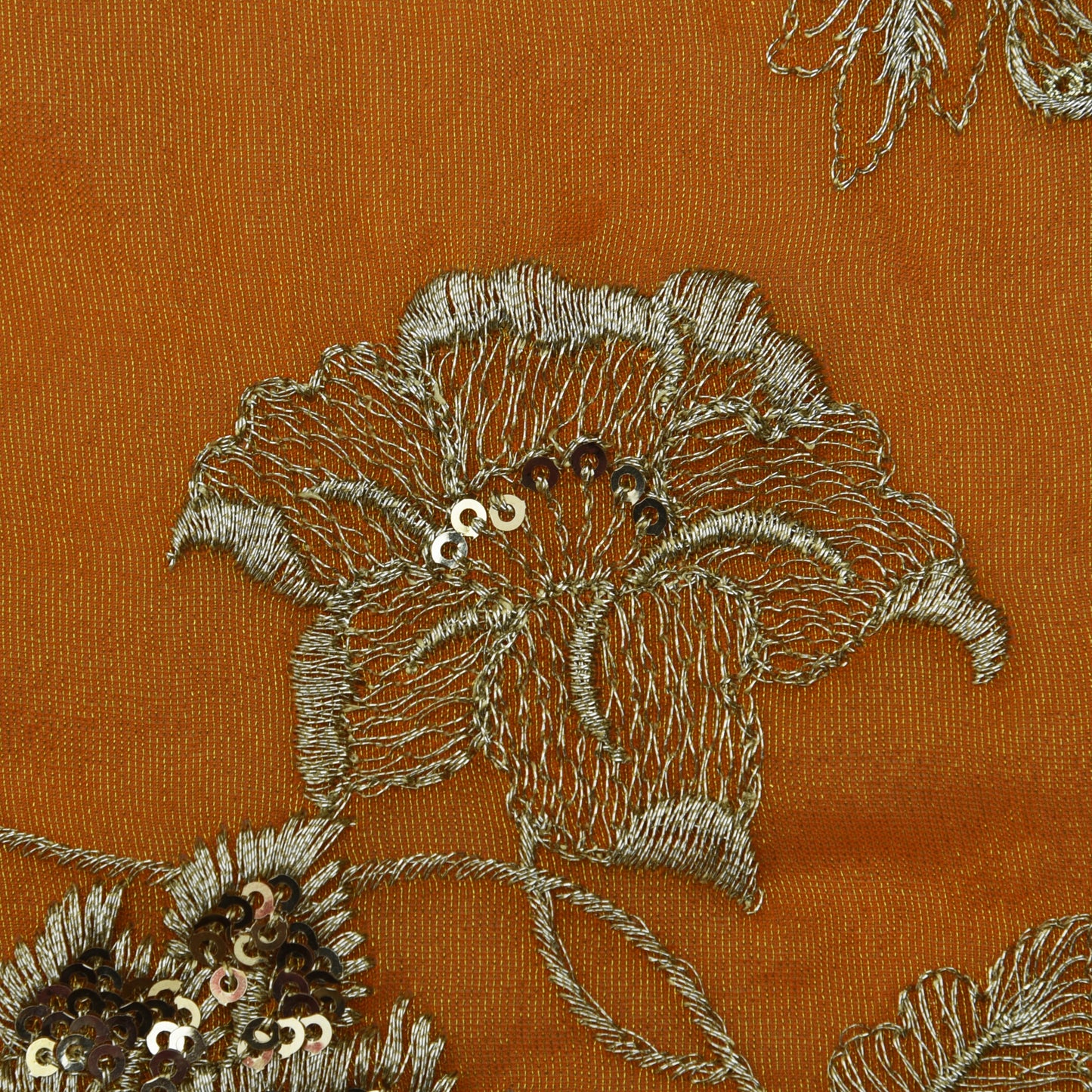 Tissue Sequins Embroidery Fabric