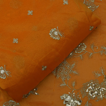 Tissue Sequins Embroidery Fabric