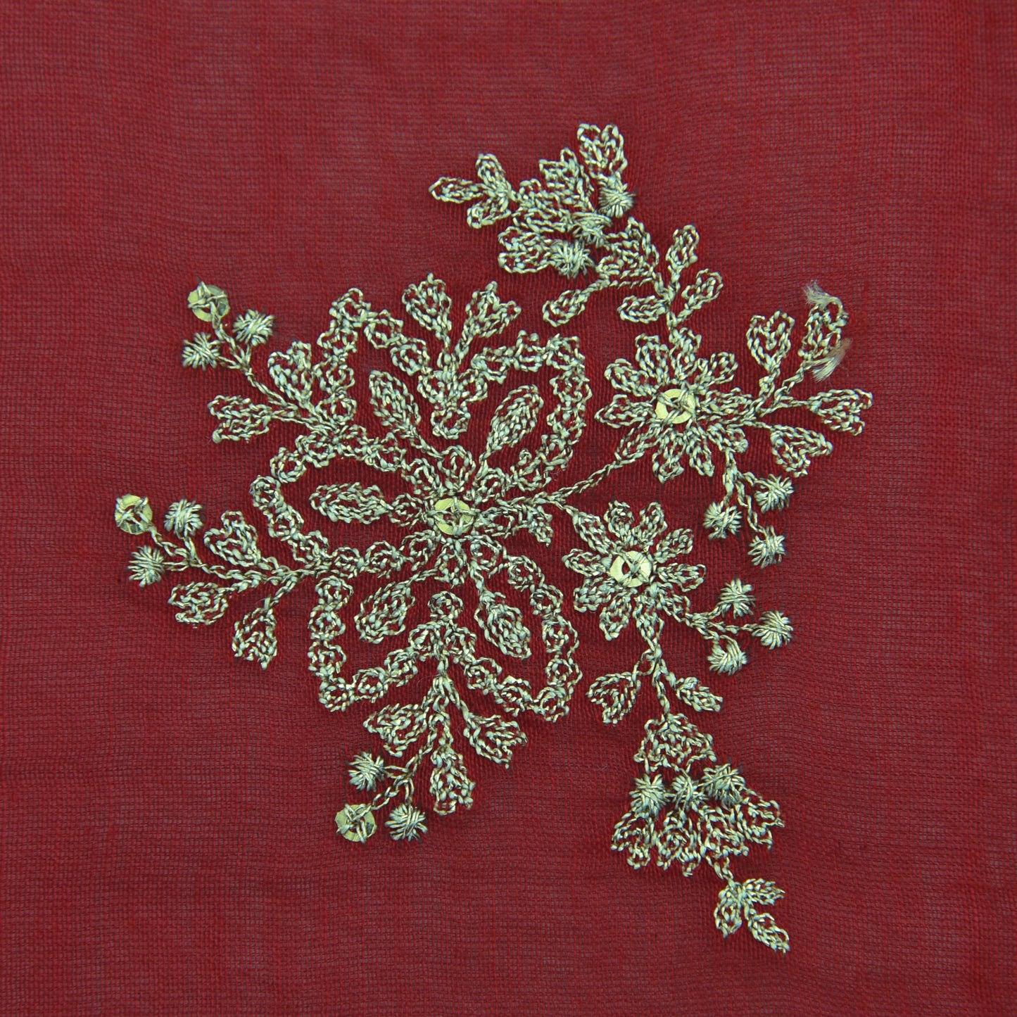 Chanderi Embroidery Fabric