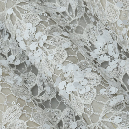 Crosia Sequins Embroidery Fabric