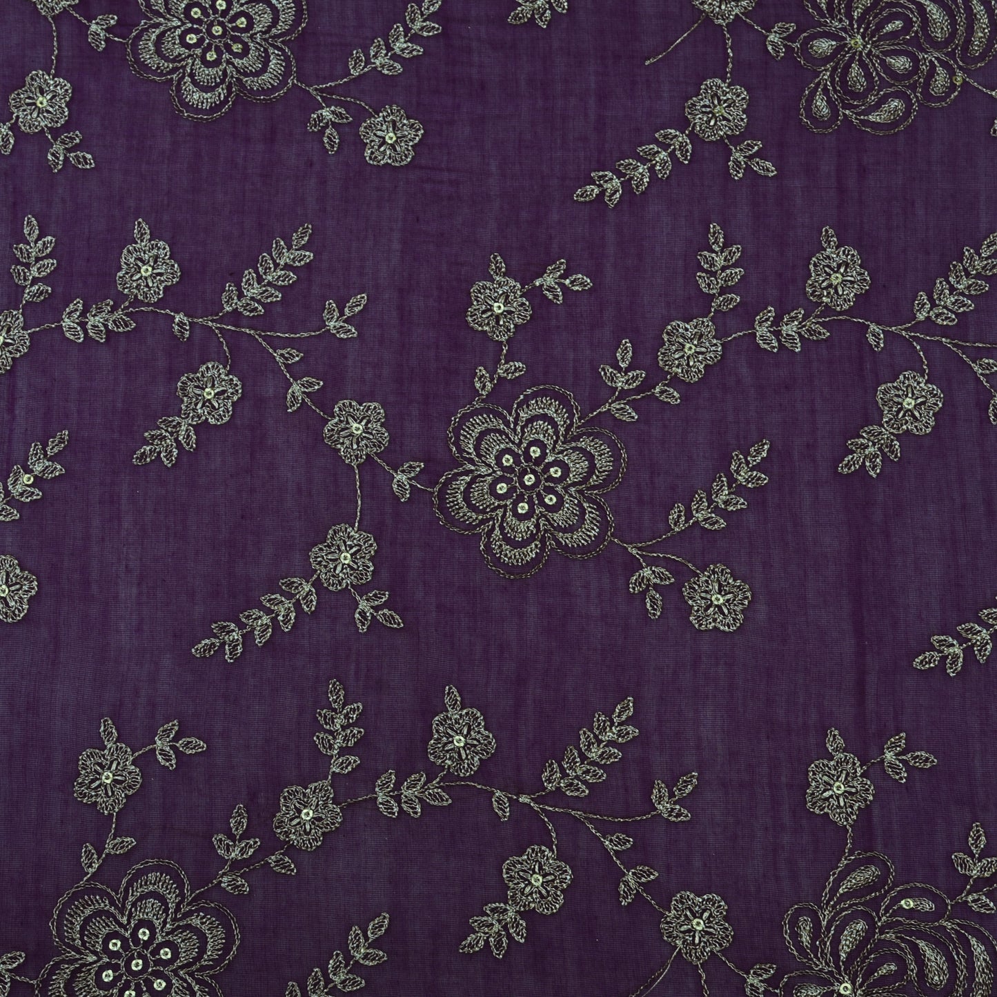 Chanderi Embroidery Fabric