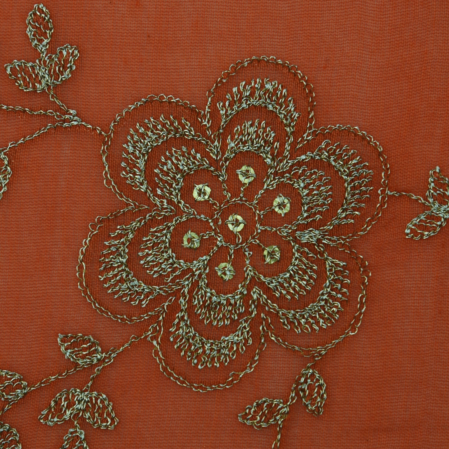 Chanderi Embroidery Fabric