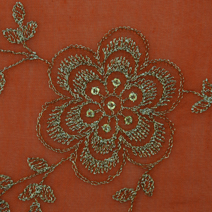 Chanderi Embroidery Fabric