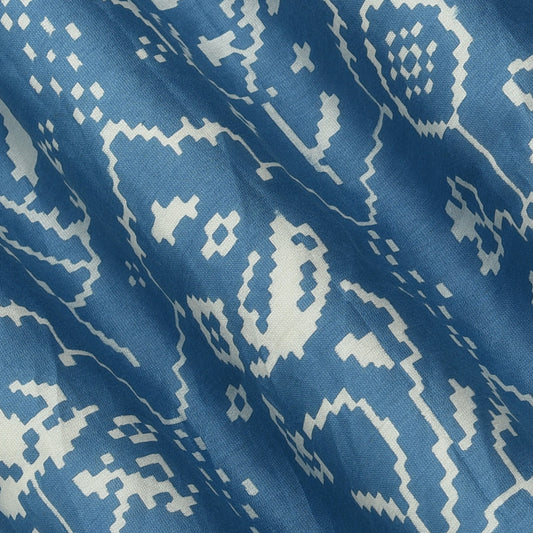 Chanderi Print Fabric