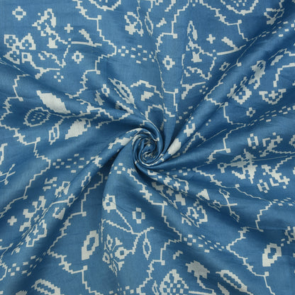 Chanderi Print Fabric