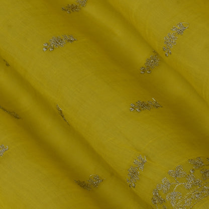 Chanderi Embroidery Fabric