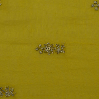 Chanderi Embroidery Fabric