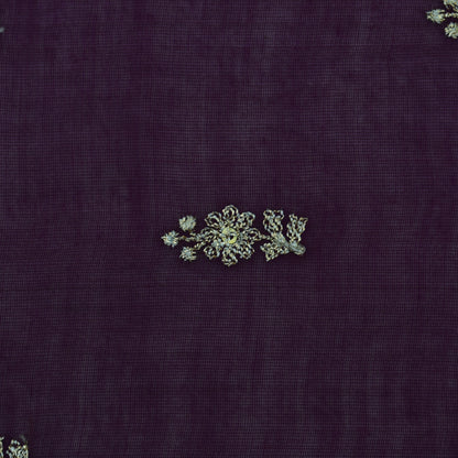 Chanderi Embroidery Fabric