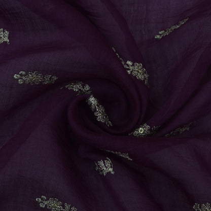 Chanderi Embroidery Fabric