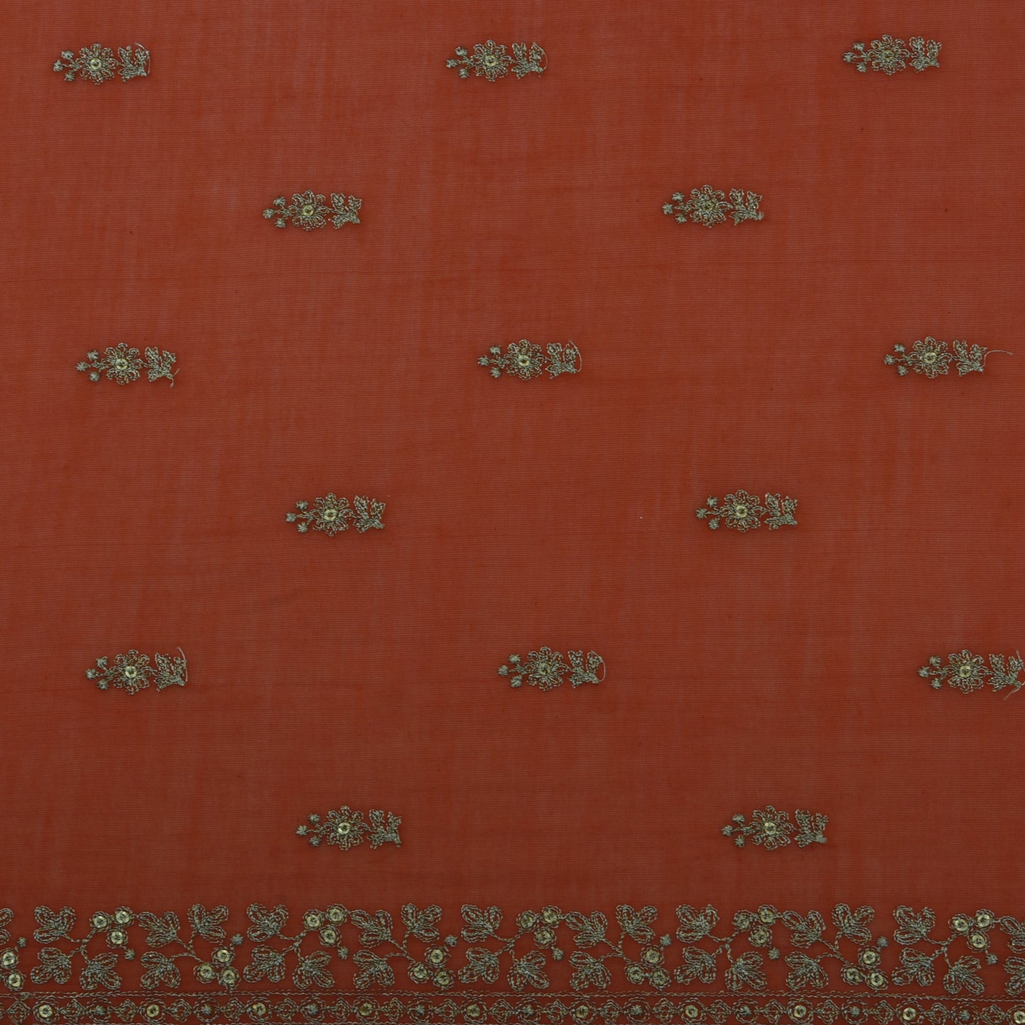 Chanderi Embroidery Fabric