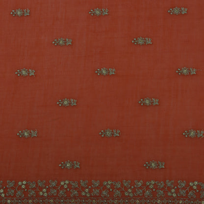 Chanderi Embroidery Fabric