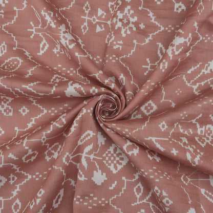 Chanderi Print Fabric