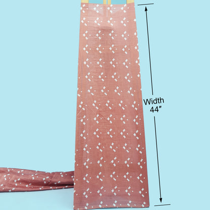 Chanderi Print Fabric