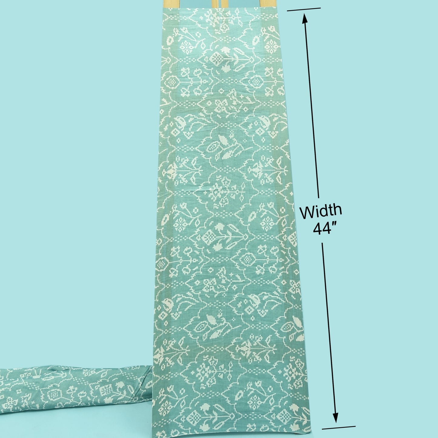 Chanderi Print Fabric