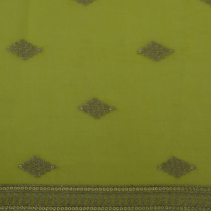 Chanderi Embroidery Fabric