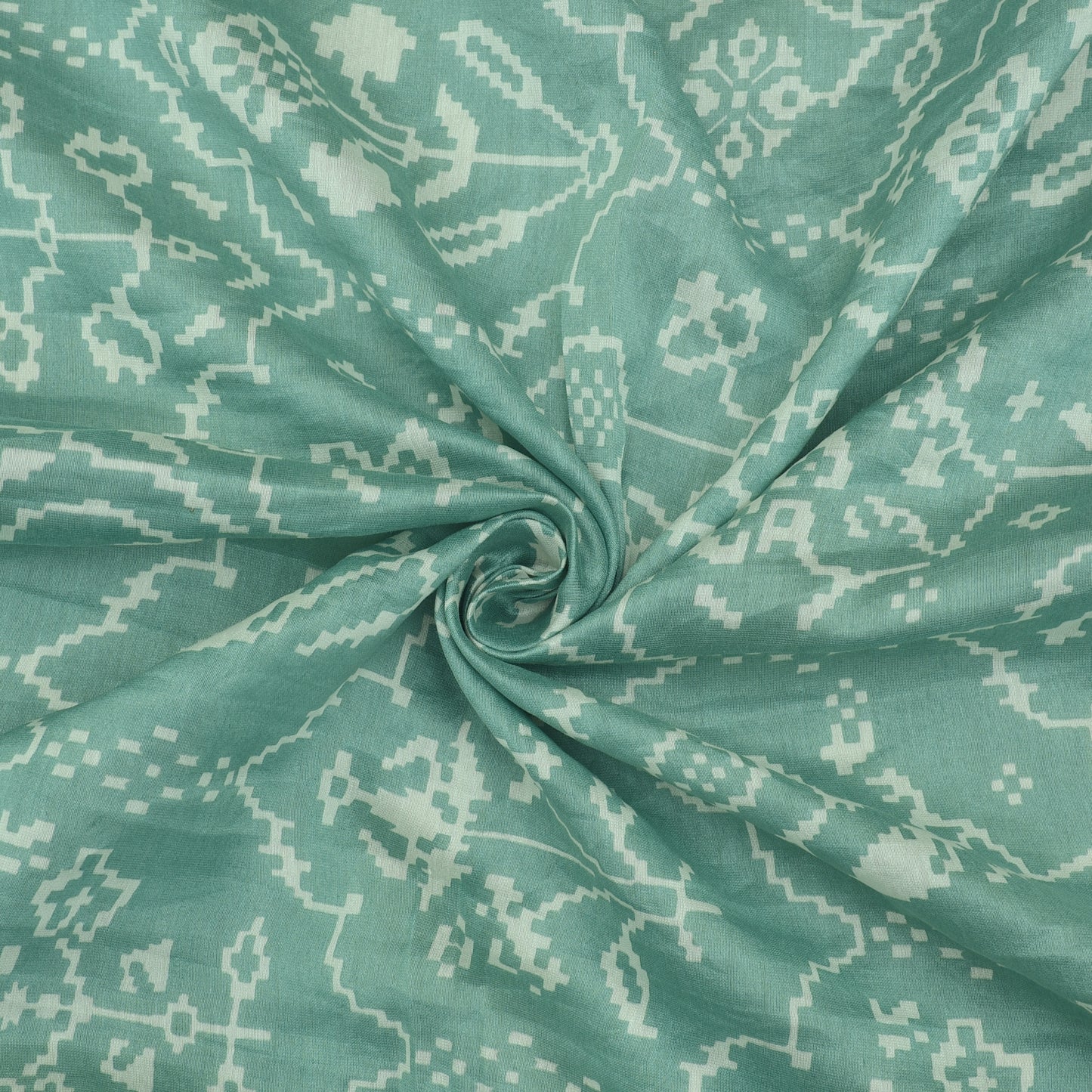 Chanderi Print Fabric