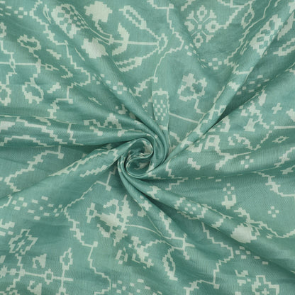 Chanderi Print Fabric