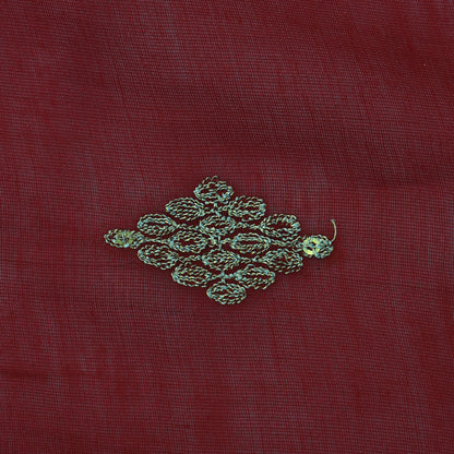 Chanderi Embroidery Fabric