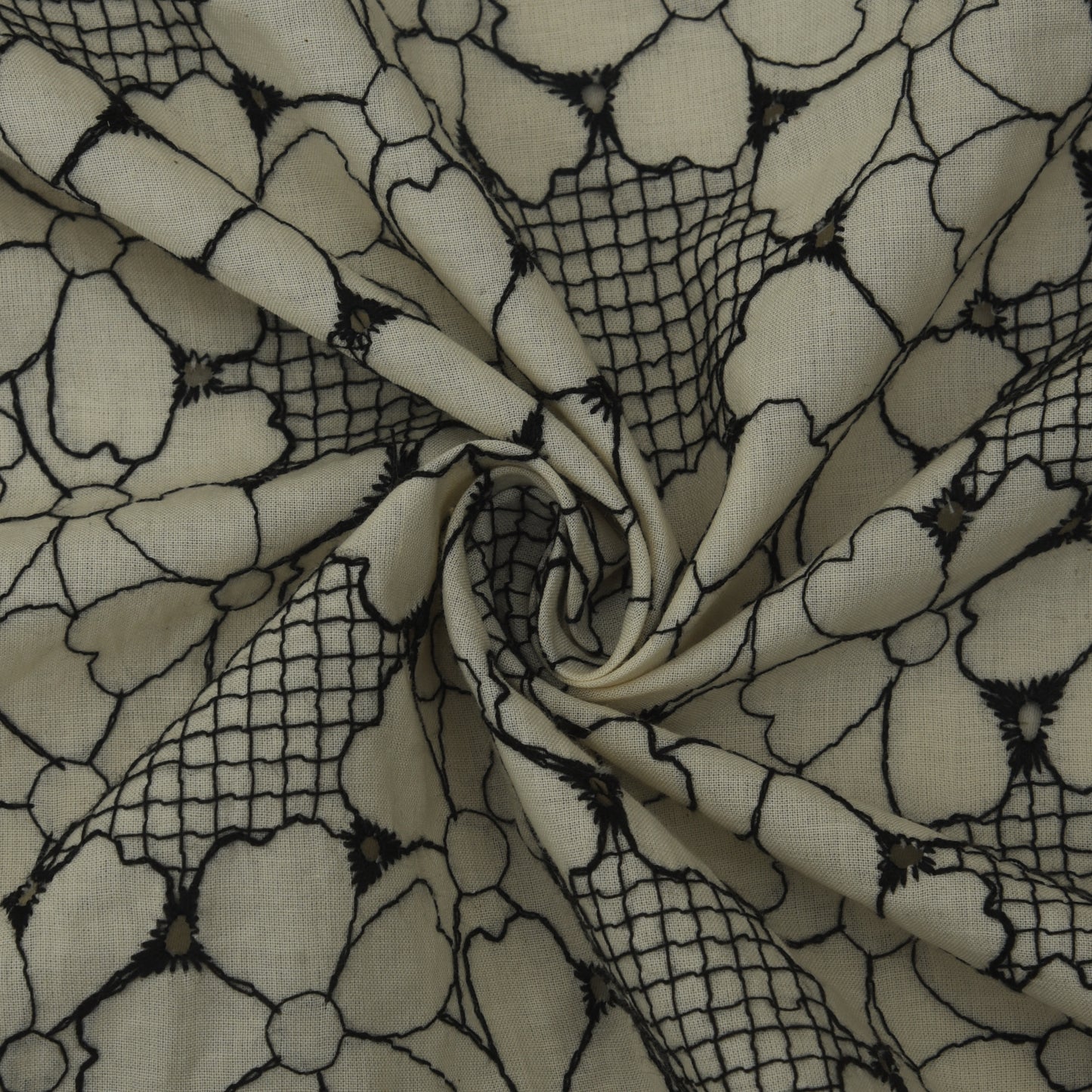 Cotton Embroidery Fabric