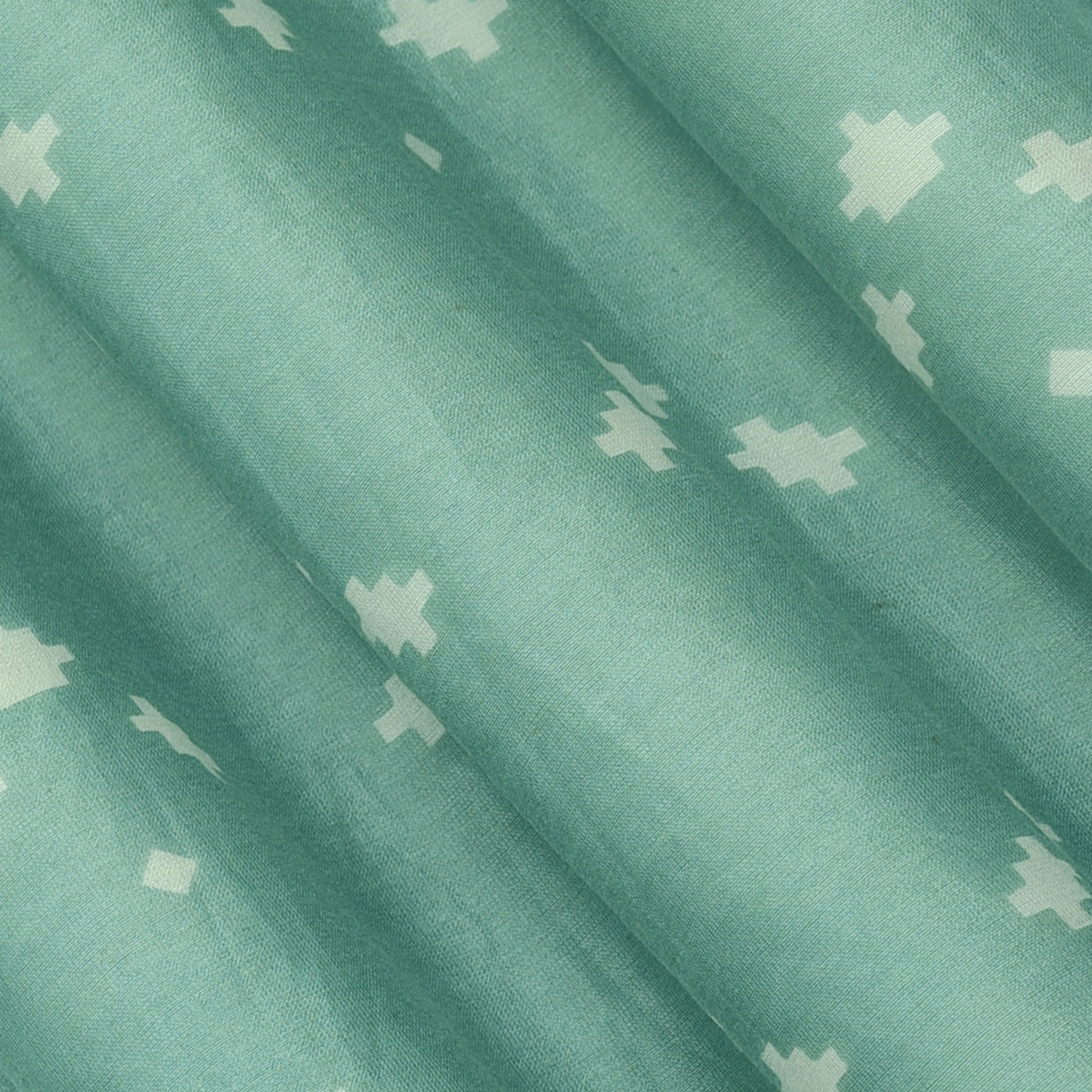 Chanderi Print Fabric