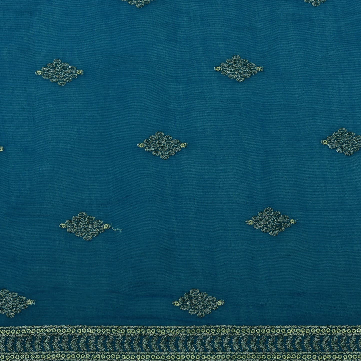 Chanderi Embroidery Fabric