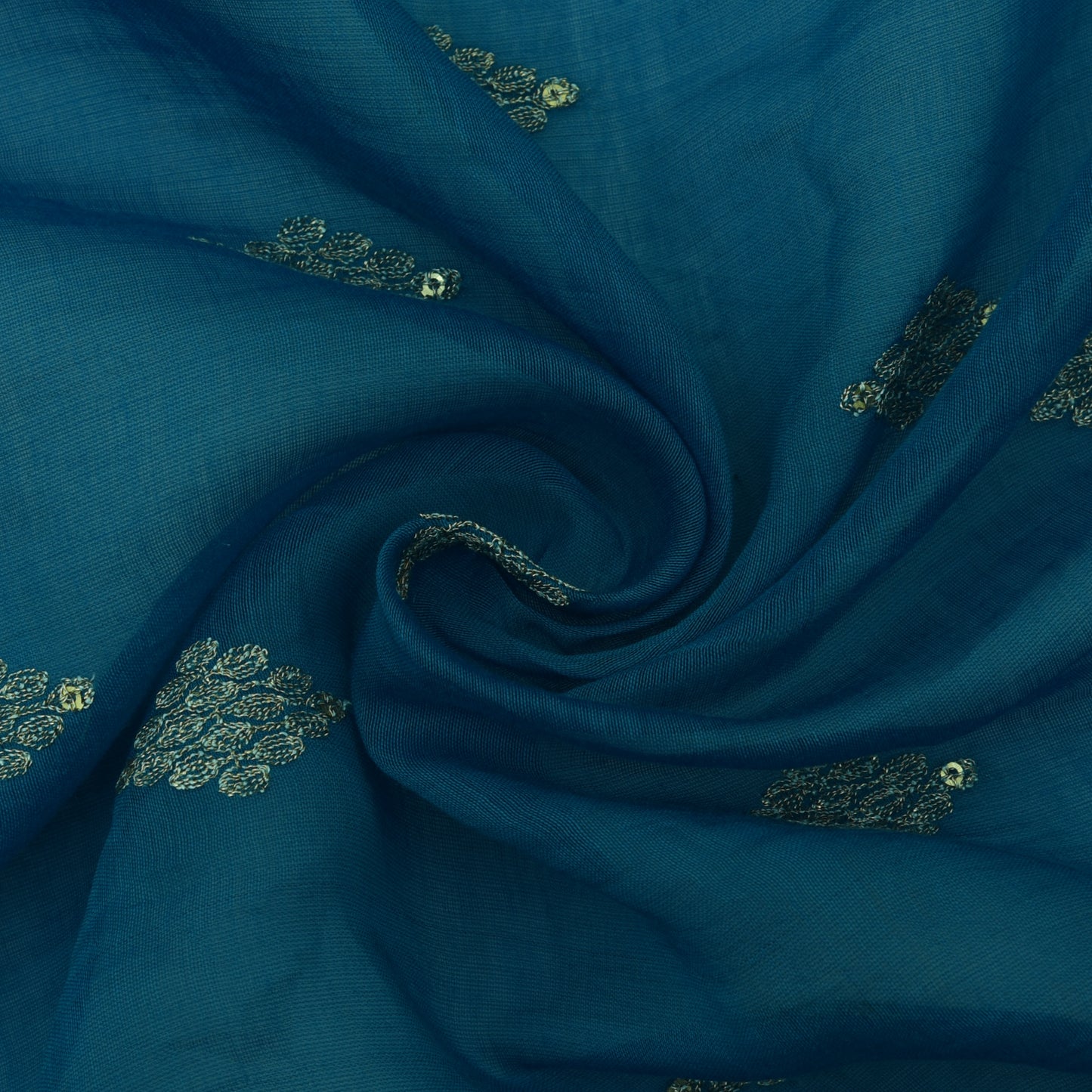 Chanderi Embroidery Fabric