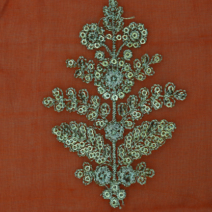 Chanderi Embroidery Fabric