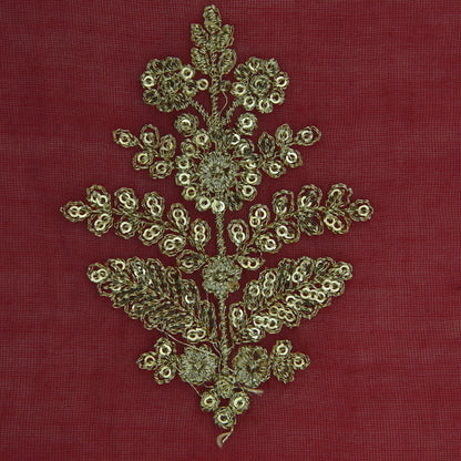 Chanderi Embroidery Fabric