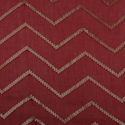 Chanderi Embroidery Fabric