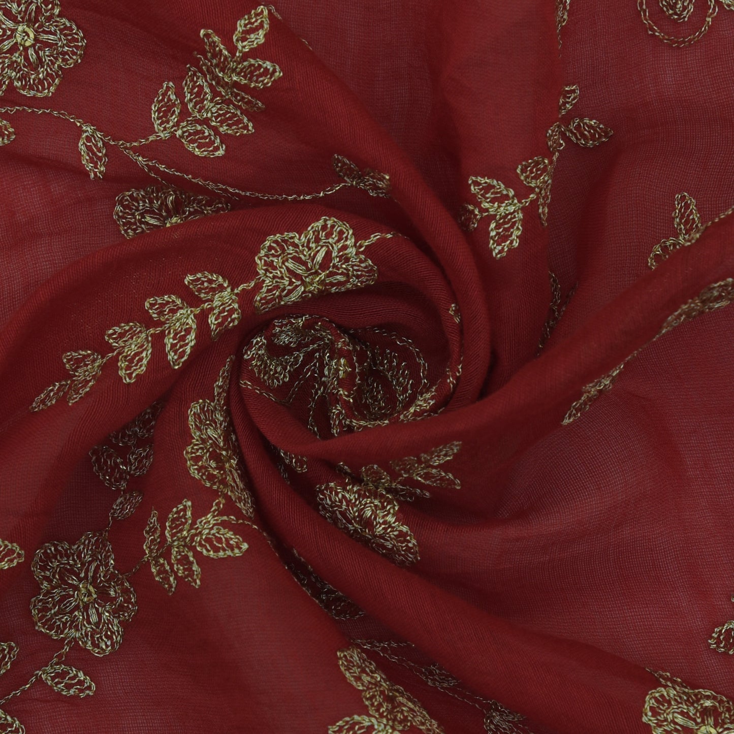 Chanderi Embroidery Fabric