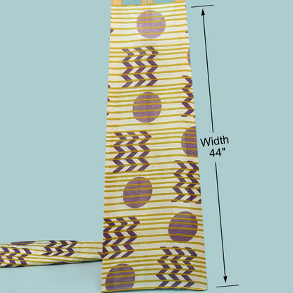 Chanderi Print Fabric